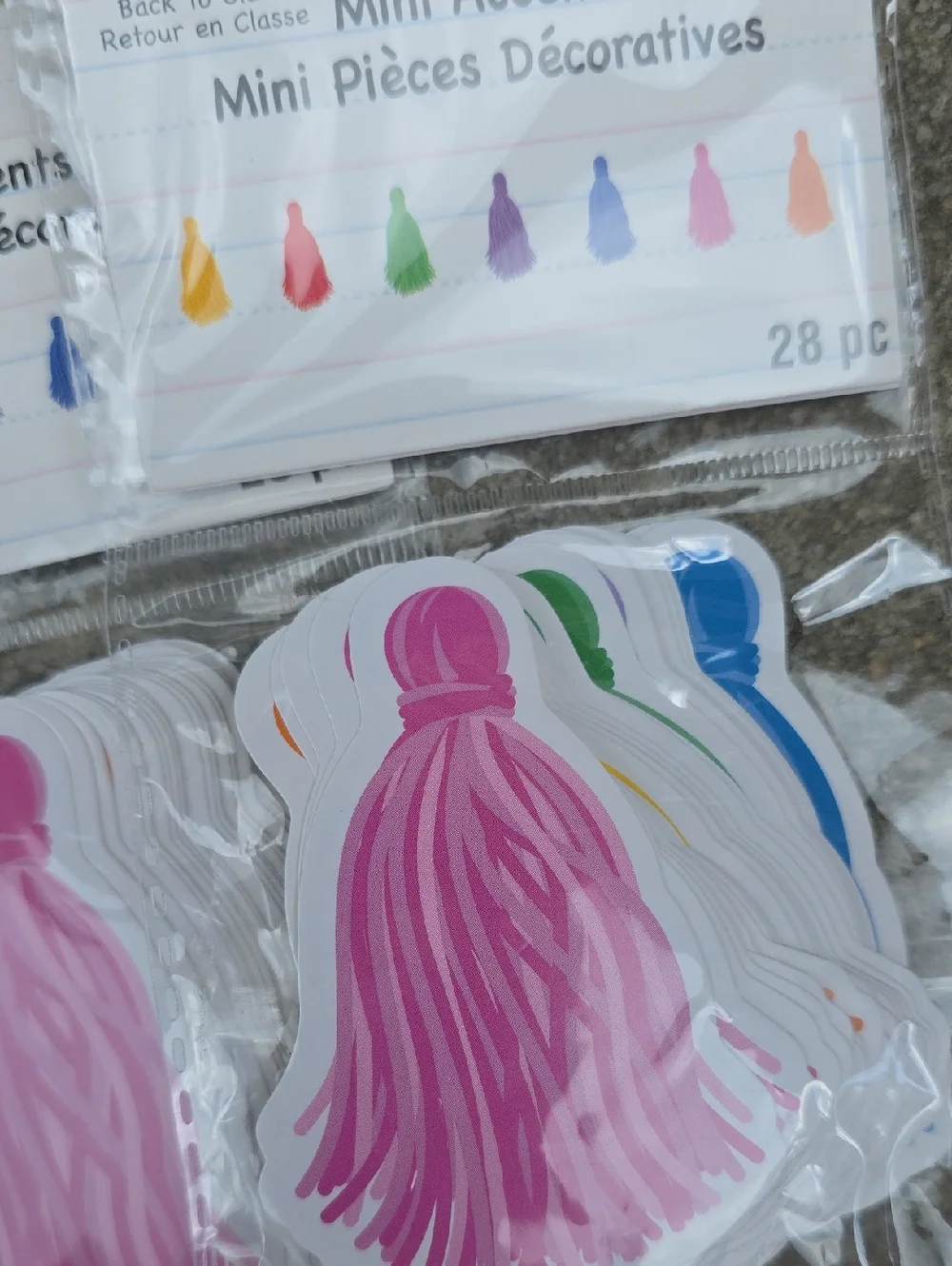 ASSORTED  Tassel Party Confetti - Pack of Decorative Pieces